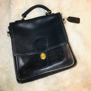 Vintage Coach Black Willis Bag **No strap**